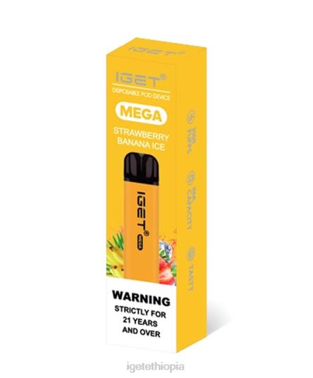 IGET Vape Sale MEGA B2066141 Strawberry Banana