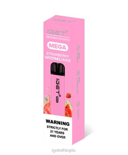 IGET Vape Flavours MEGA B2066145 Strawberry Watermelon