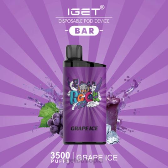 IGET Shop BAR - 3500 PUFFS B2066453 Grape Ice