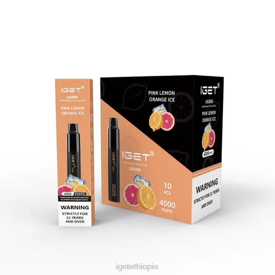 IGET Vape Sale Legend 4000 Puffs B2066321 Pink Lemon Orange Ice