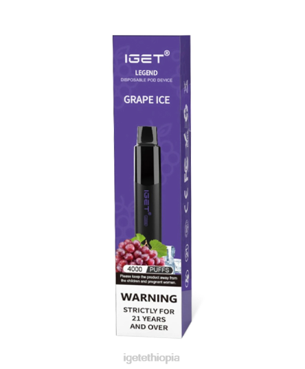 IGET Vape Flavours Legend B2066183 Grape Ice