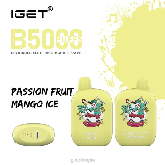 IGET Wholesale B5000 B2066312 Passion Fruit Mango Ice