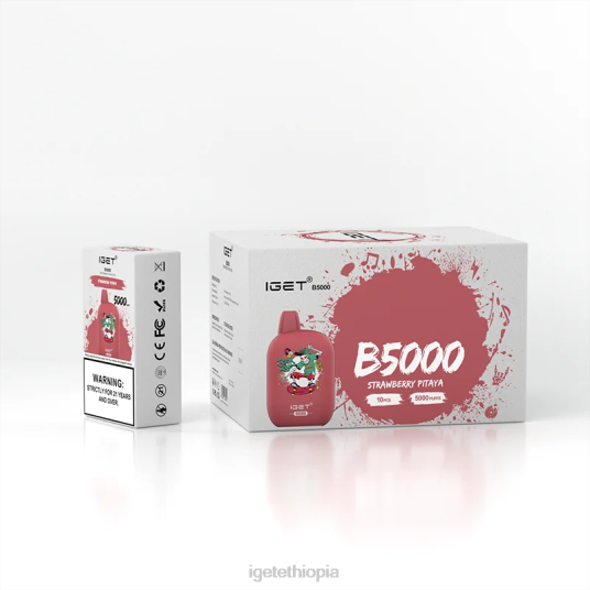 IGET Vape Price B5000 B2066313 Strawberry Pitaya