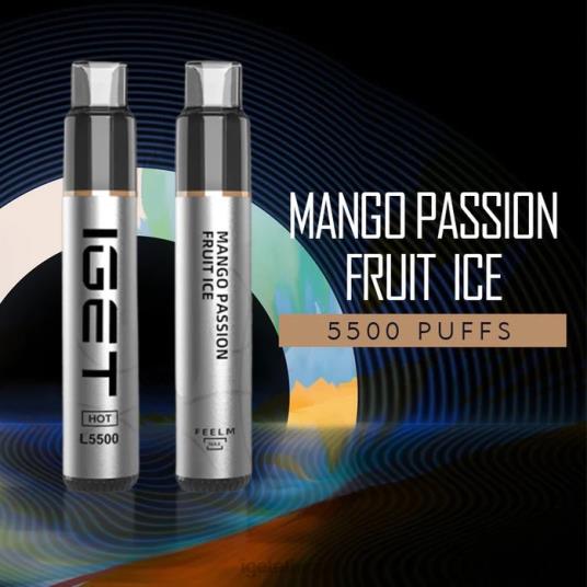 IGET Shop HOT - 5500 PUFFS B2066613 Mango Passion Fruit Ice
