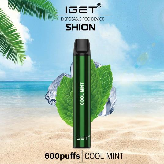 3 x IGET Vape Price Shion B206611 Cool Mint