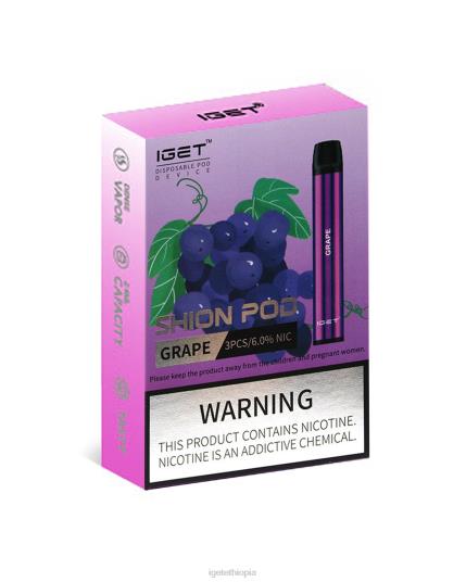 3 x IGET Shop Shion B206615 Grape