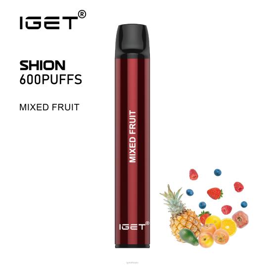 3 x IGET Wholesale Shion B206620 Mixed Berries