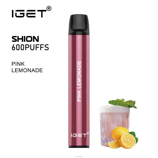 3 x IGET Shop Shion B206625 Pink Lemonade