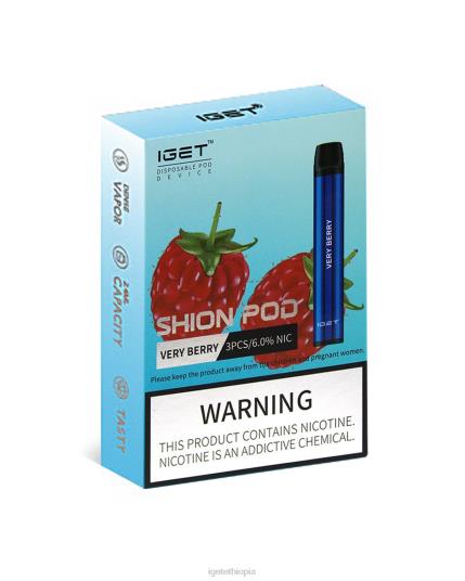3 x IGET Wholesale Shion B206629 Very Berry