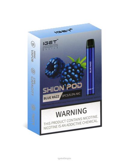 3 x IGET Shop Shion B20665 Blue Razz
