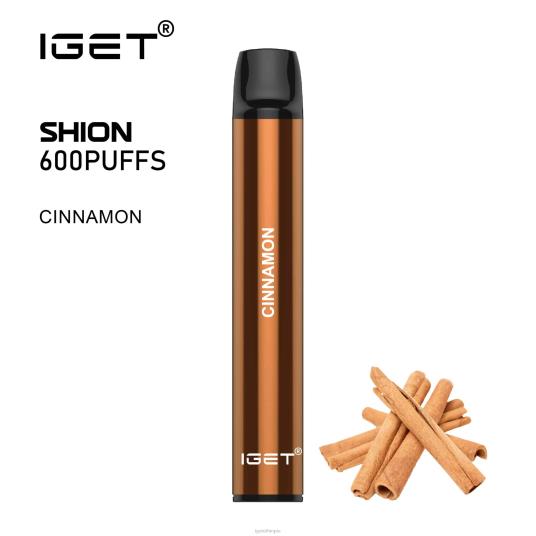 3 x IGET Vape Sale Shion B20668 Cinnamon