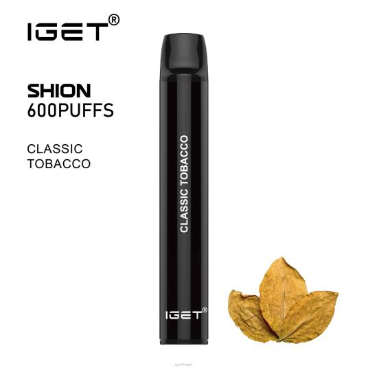 3 x IGET Wholesale Shion B20669 Classic Tobacco