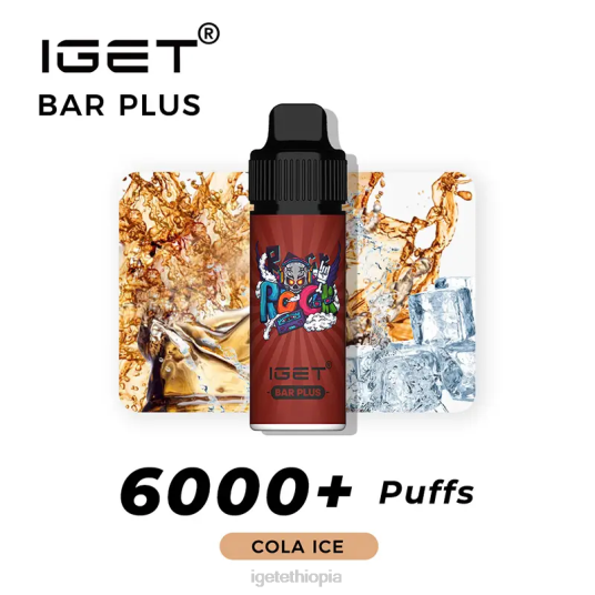 Online IGET Vapes Bar Plus 6000 Puffs B2066232 Cola Ice