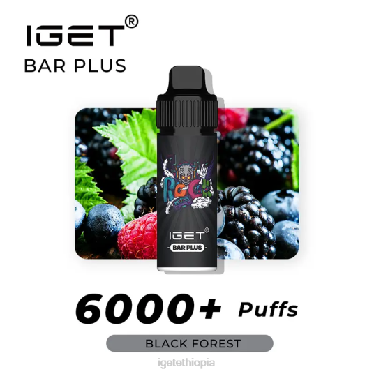 IGET Shop Bar Plus 6000 Puffs B2066233 Black Forest