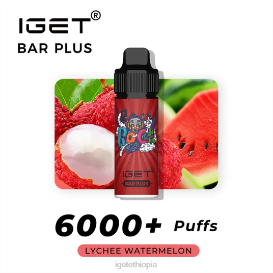 IGET Wholesale Bar Plus 6000 Puffs B2066237 Lychee Watermelon