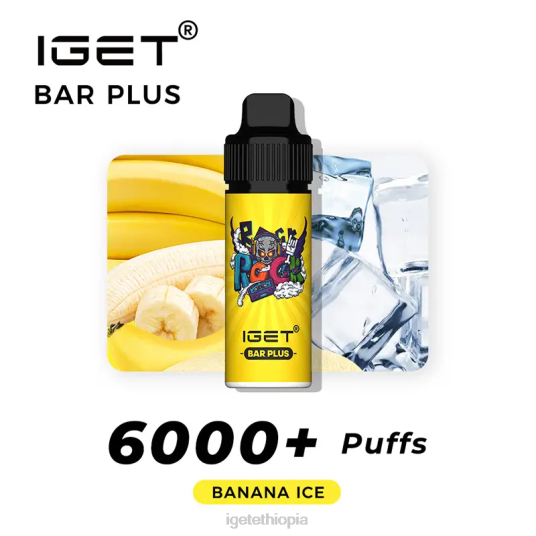 IGET Shop Bar Plus 6000 Puffs B2066244 Banana Ice
