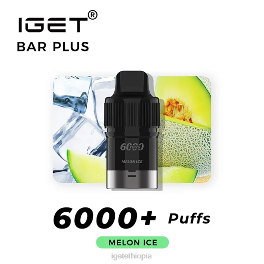 IGET Vape Flavours Bar Plus Pod 6000 Puffs B2066260 Melon Ice
