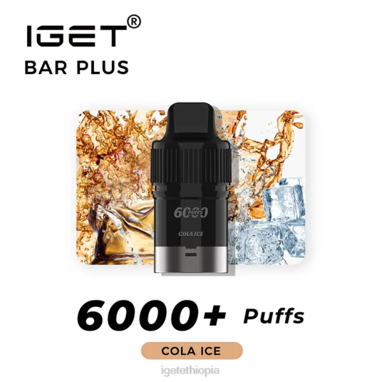 IGET Shop Bar Plus Pod 6000 Puffs B2066263 Cola Ice